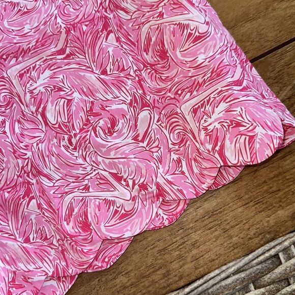 Lauren James Scalloped Shorts L - Picture 4 of 8